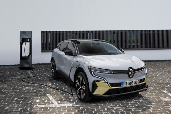 The Renault Mégane E-Tech electric vehicle (EV)