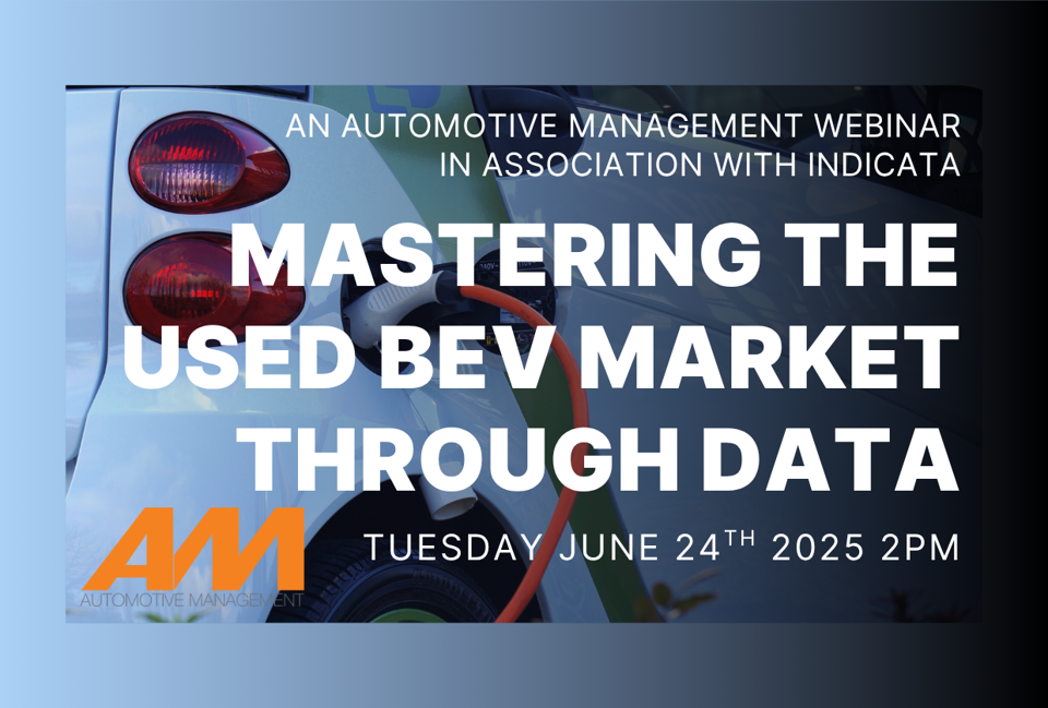Mastering the used BEV market through data, in association with INDICATA - an AM webinar June 2025