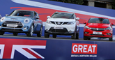 SMMT displays UK built cars in Paris ahead of the 2016 Paris Motor Show