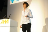 Karen Hilton, commercial director, carwow, on stage at AM Digitech