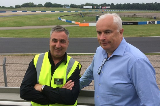 Aston Barclay CEO Neil Hodson (left) and non-executive chairman Lawrence Vaughan