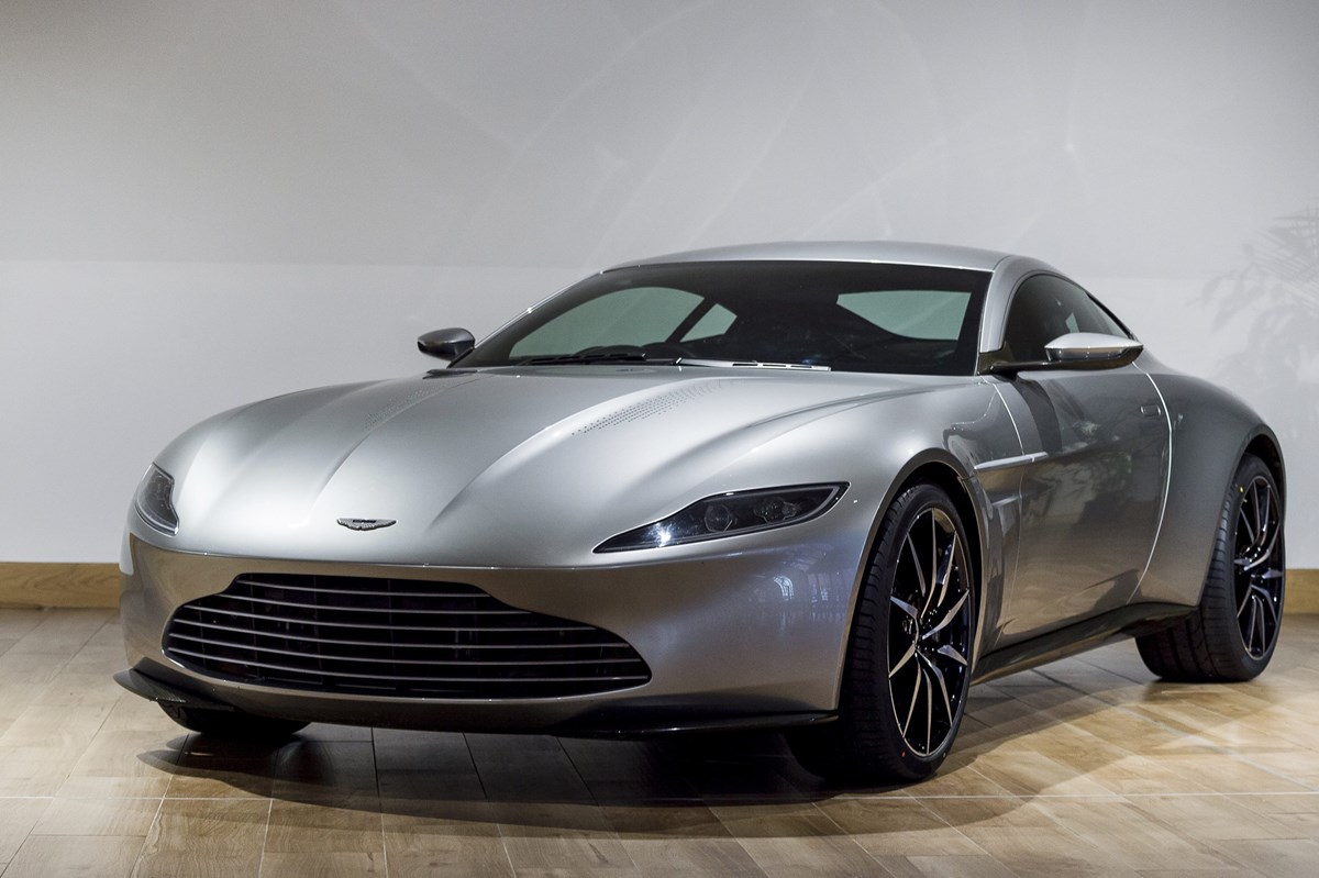 Aston Martin DB10 featuring in the new James Bond movie Spectre