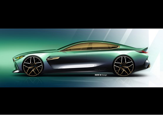 2018 BMW M8 Gran Coupe Concept