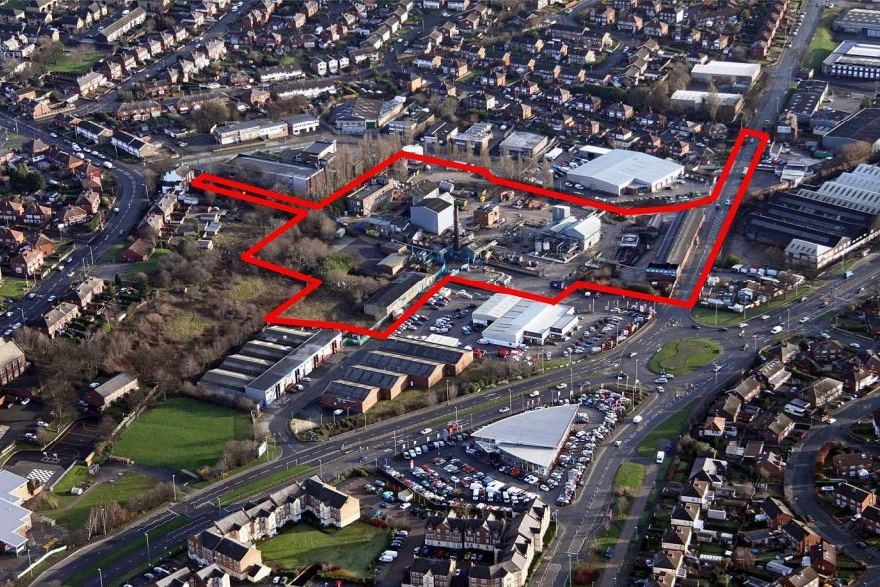 Planned location of Vertu's Renault dealership in Leeds