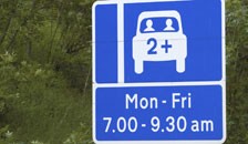 car share sign