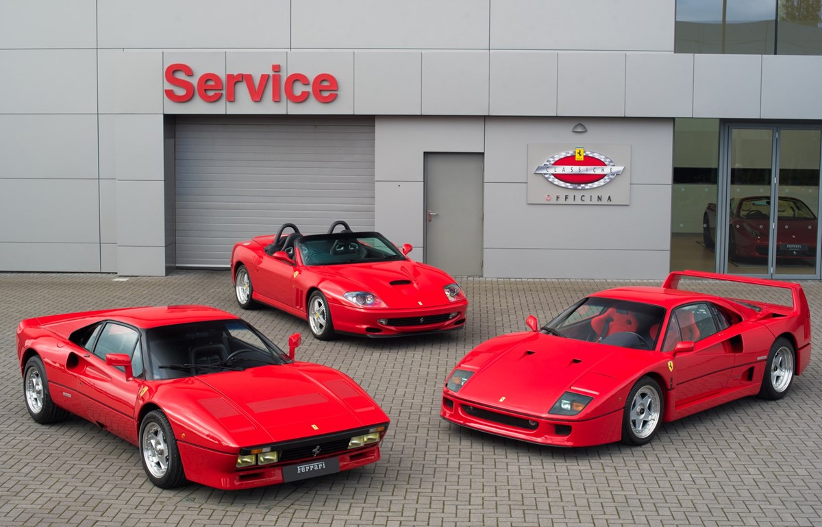 Ferrari Classiche Authorised Workshops 2017
