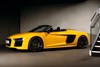 Audi R8 Spyder 2016 studio top down front three quarters