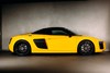 Audi R8 Spyder 2016 rear studio roof up
