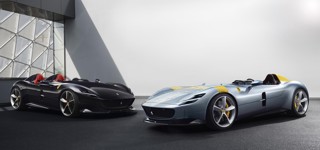 Ferrari Monza SP2 (left) and SP1