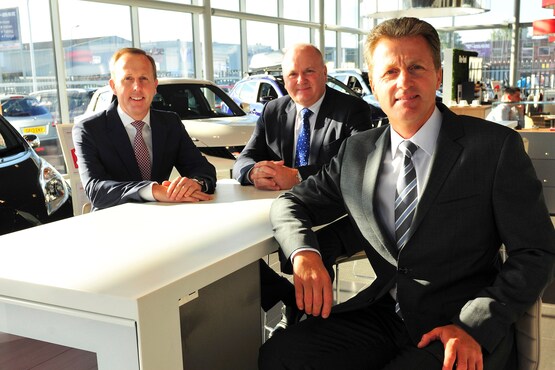 Motorline Group's senior leadership team, Glenn, Gary and Thomas Obee