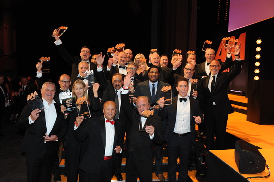 The winners at the 2021 AM Awards held at the ICC Birmingham