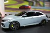 Honda Civic 2017 prototype side view