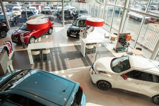 Nissan showroom