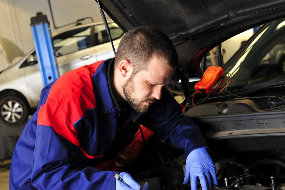 service bay