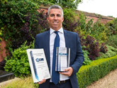 Fraser Cohen, MD of Glyn Hopkin, with his Nissan Global Award 2016