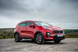 Swan song: Kia's fourth-generation Sportage was the UK's best-selling car in January 2022