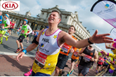 Paul Philpott in the 2017 London Marathon