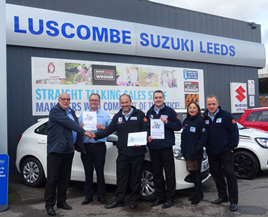 Luscombe Suzuki Leeds becomes 'working towards dementia friendly' 2017
