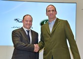 Ben Duckworth and Martin Johnson