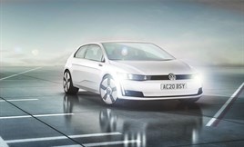 Autocar rendering of Volkswagen Golf VIII