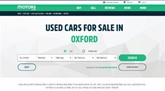Motors.co.uk new design website 2018