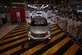 A Honda CR-V  at the Swindon plant