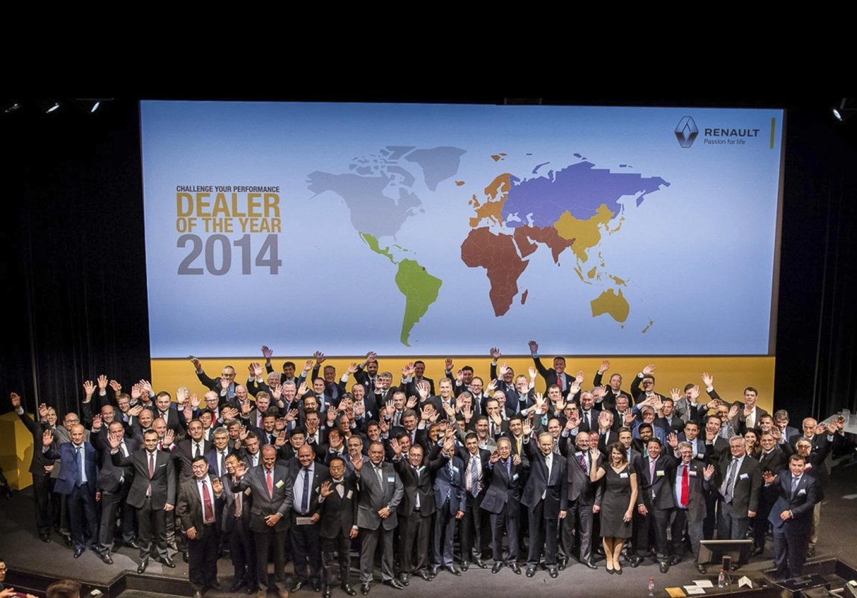 Renault reveals its ‘Dealers of the Year’ 2014