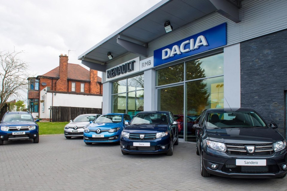 RMB Automotive Renault and Dacia in Northallerton