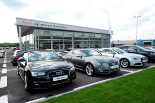 Lookers Audi Approved Hamilton car dealership