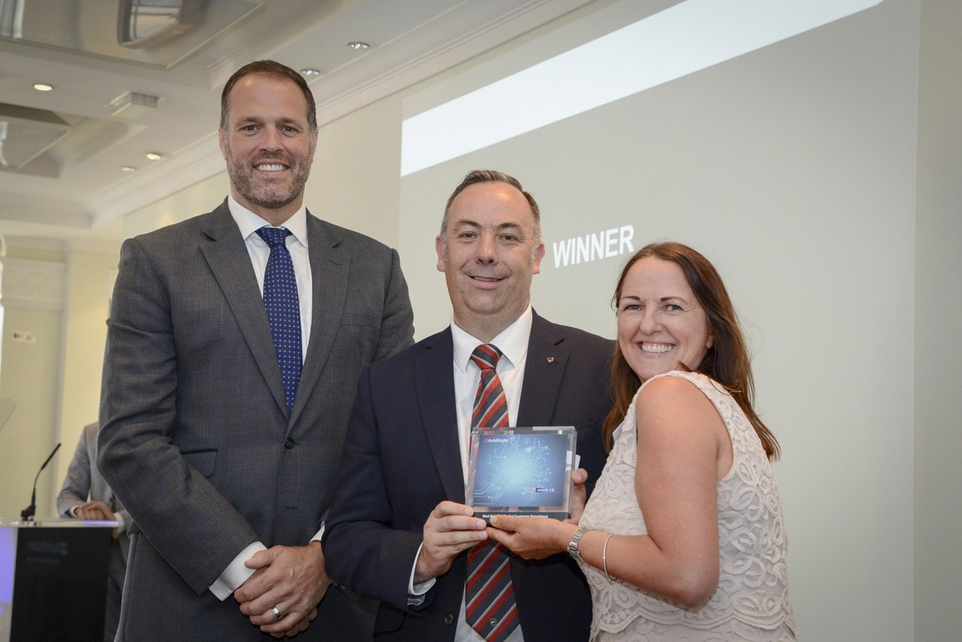 Auto Trader Click Awards 2015 Vertu winner