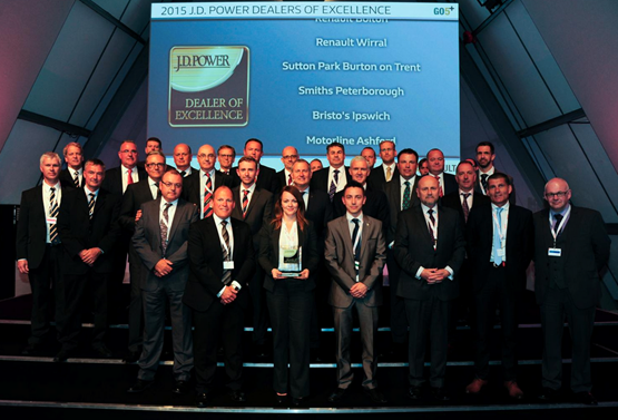 Renault Awards 20 Uk Dealers Of Excellence In J D Power