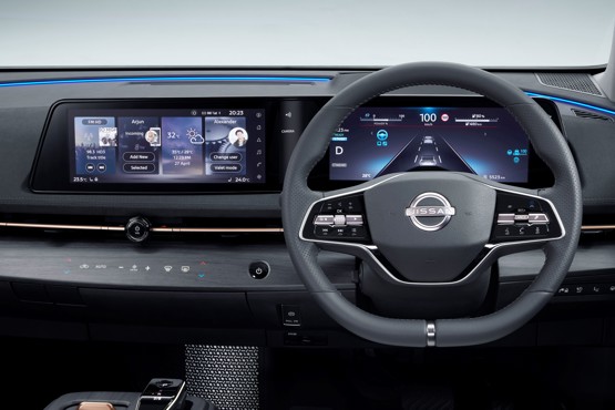 Inside the Nissan Ariya EV