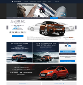 Order Online by Peugeot screengrab