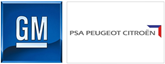 GM PSA logos