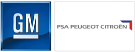 GM PSA logos