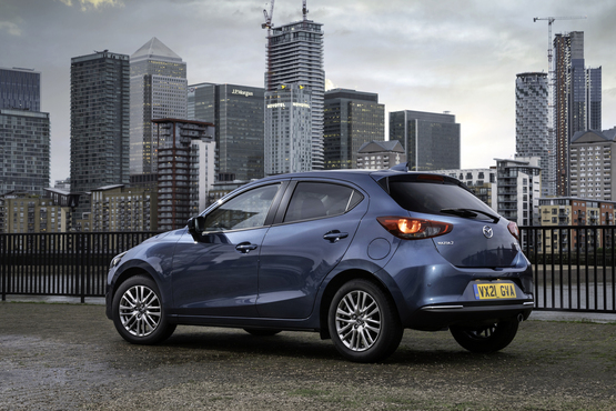 Updated drivetrains: The 2022 Mazda2 hatchback