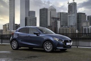 The 2022 Mazda2 hatchback