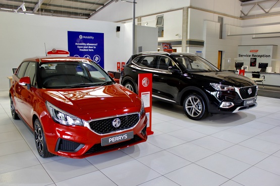 Inside Perrys Group's new MG Motor UK dealership in Aylesbury