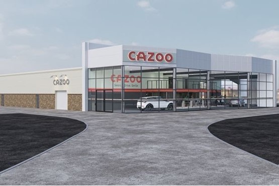 A Cazoo car handover Customer Centre