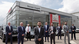 Award winners: the Steven Eagell leadership team