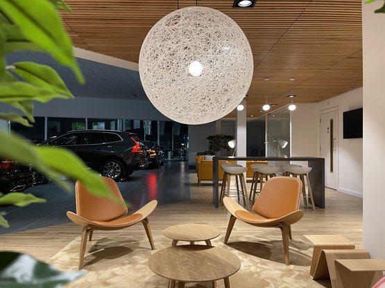 Inside Riverside Motor Group's Volvo Car UK showroom in Doncaster