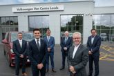 JCT600 CEO John Tordoff and his team at newly-acquired Volkswagen Van Centre West Yorkshire