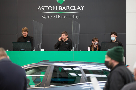 Strict COVID-19 safety measures are being observed at Aston Barclay's auction sites