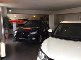 DS Dalgleish & Son's new SsangYong Motor UK dealership in Coldstream