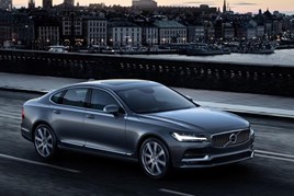 Volvo S90 executive saloon for 2016