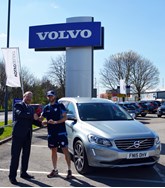 Bristol Street Motors Volvo Derby loans cricket star an XC60
