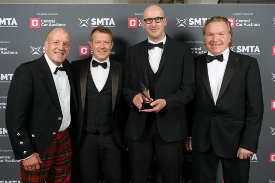 Your Ford Centre Group celebrate their win at the Scottish Motor Trade Association (SMTA) awards