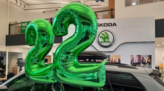 A Marshall Motor Group 22-reg Skoda sales event