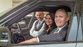 Farnell Land Rover celebrates £4m Guiseley redevelopment (left to right): Ryan Dexter, general sales manager; Phillipa Haigh, sales executive; and Stephen Whitaker, head of business 