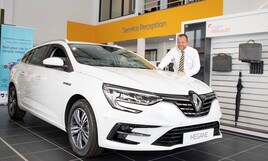 Richard Allchurch, new car sales manager at Bristol Street Motors Renault, Leicester